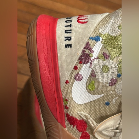 Nike Kyrie 5 x Bandulu Embroidered Splatters 2019 Mens Size 7Y Basketball